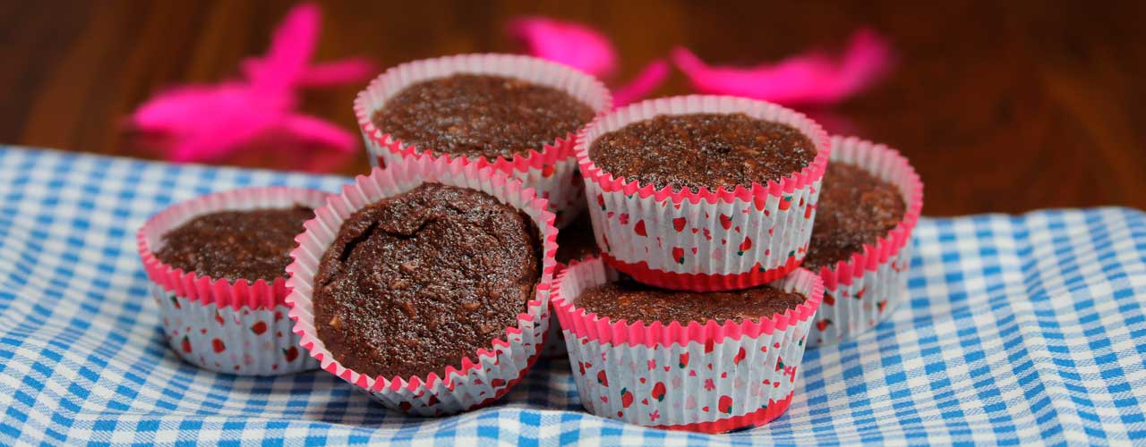 Muffins veganos de chocolate y almendras | Domino Mexico